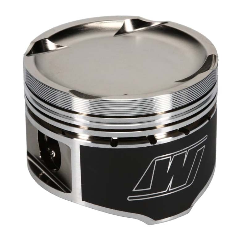 Wiseco Mitsubishi Turbo Forged Dish -17cc 86.25mm Bore 1.378in CD Piston Shelf Stock Kit Piston Sets - Forged - 4cyl Wiseco