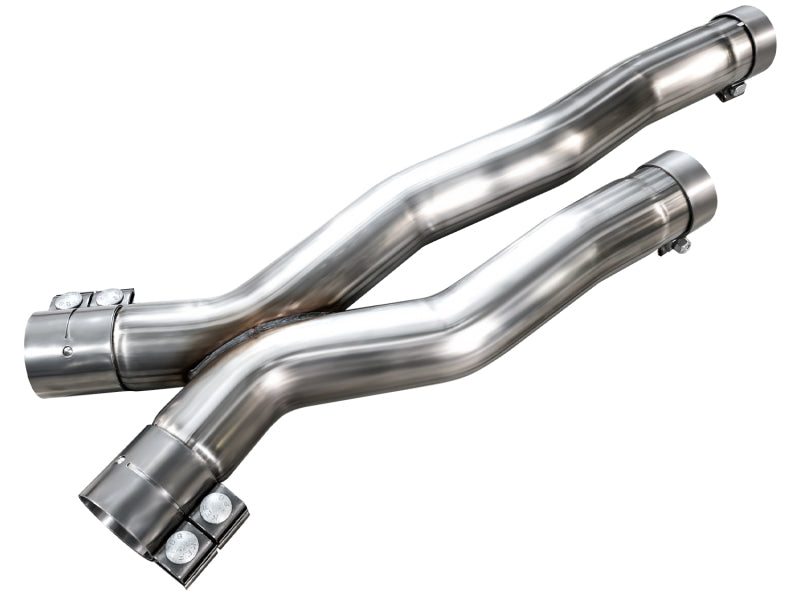 AWE Tuning BMW F97 X3 M Non-Resonated Performance Mid Pipe Connecting Pipes AWE Tuning