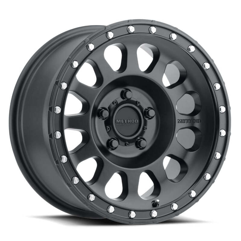 Method MR315 20x9 / 6x5.5 BP / 18mm Offset / 106.25mm CB Matte Black Wheel Wheels - Cast Method Wheels