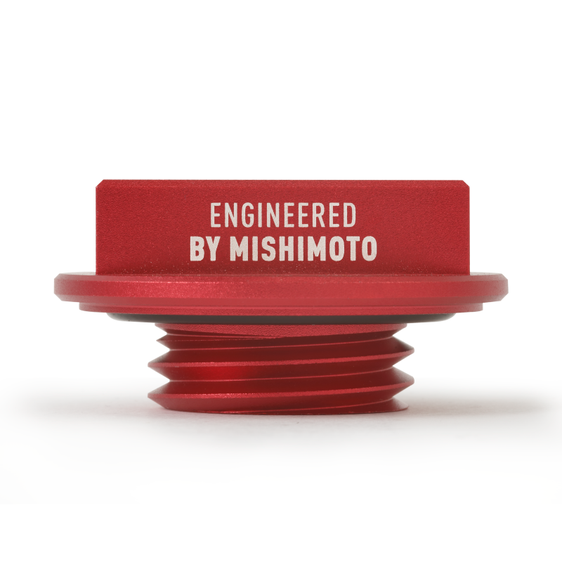 Mishimoto Mazda Hoonigan Oil Filler Cap - Red Oil Caps Mishimoto