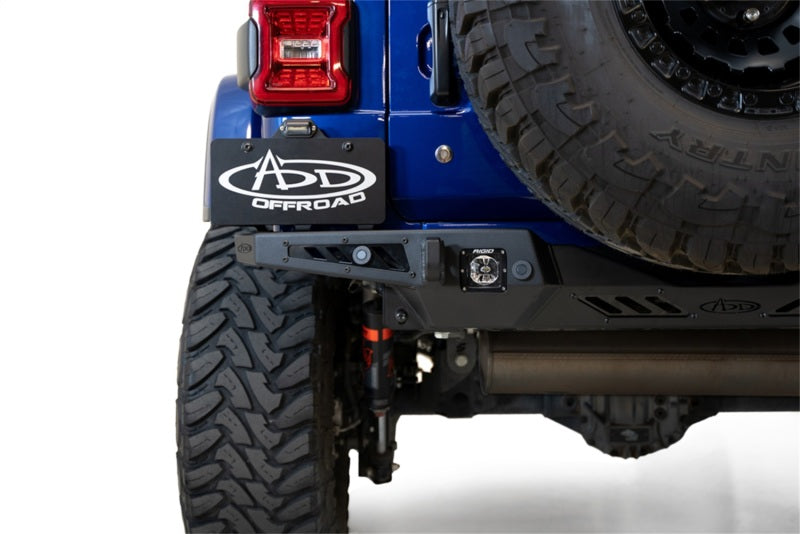 Addictive Desert Designs 18-23 Jeep Wrangler JL Stealth Fighter Rear Bumper Bumpers - Steel Addictive Desert Designs