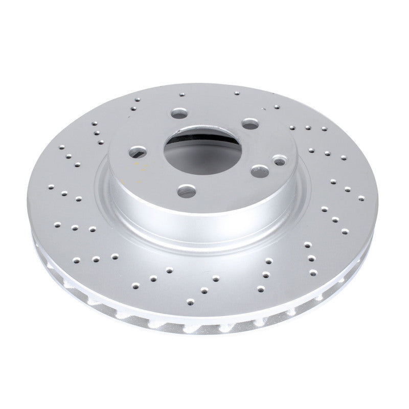 Power Stop 04-06 Mercedes-Benz E500 Front Evolution High Carbon Geomet Coated Rotor Brake Rotors - OE - Cryo PowerStop