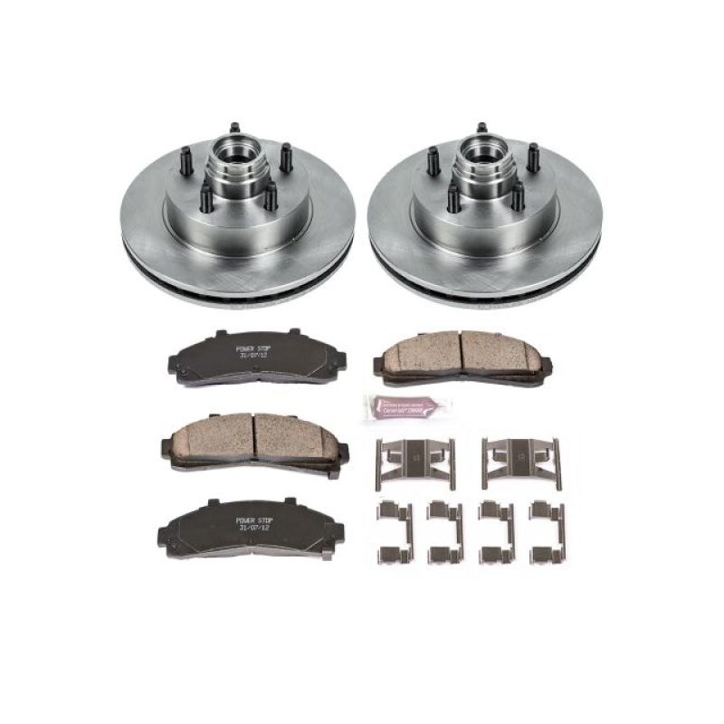 Power Stop 98-02 Ford Ranger Front Autospecialty Brake Kit Brake Kits - OE PowerStop