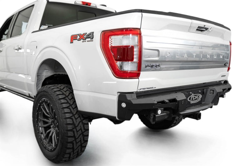 Addictive Desert Designs 2024+ Ford F-150 Black Label Rear Bumper Bumpers - Steel Addictive Desert Designs