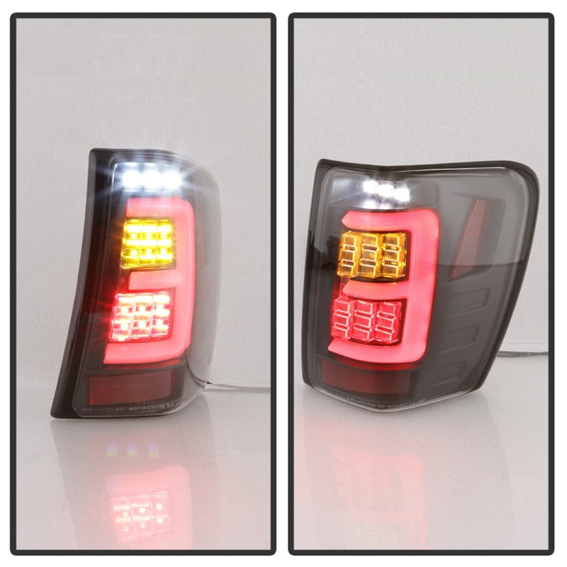 Spyder 99-04 Jeep Grand Cherokee - Light Bar Led Tail Lights - Black - ALT-YD-JGC99V3-BK Tail Lights SPYDER