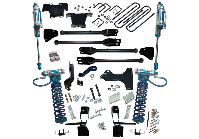 Superlift 17-19 Ford F-250 SD 6in 4in Lift Kit w/4-Link King Front Coilovers/Rear Reservoir Shocks Lift Kits Superlift