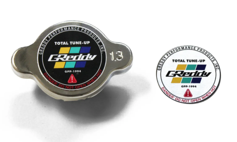 GReddy Radiator Cap Type-S 1.3 - Polished Radiator Caps GReddy