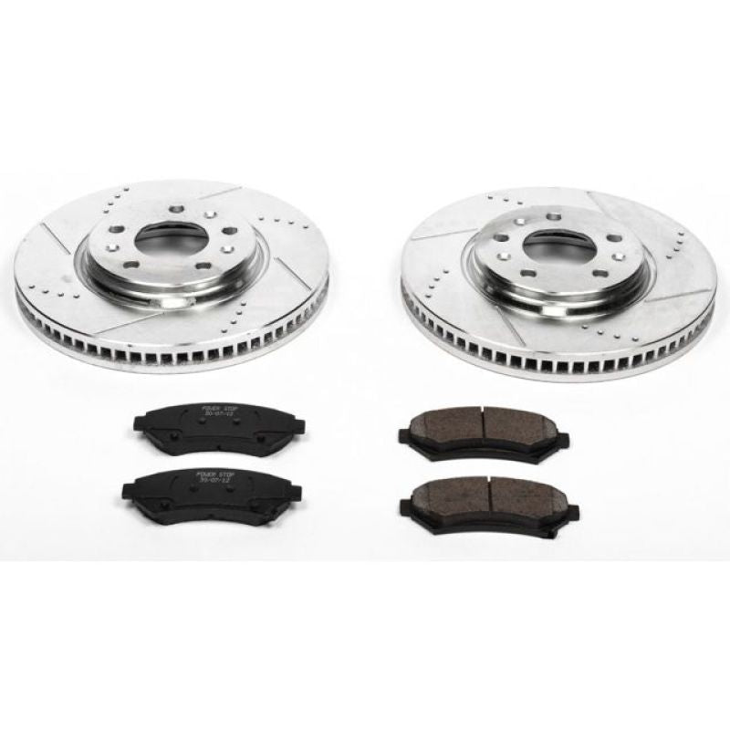 Power Stop 2004 Cadillac Seville Front Z23 Evolution Sport Brake Kit Brake Kits - Performance D&S PowerStop