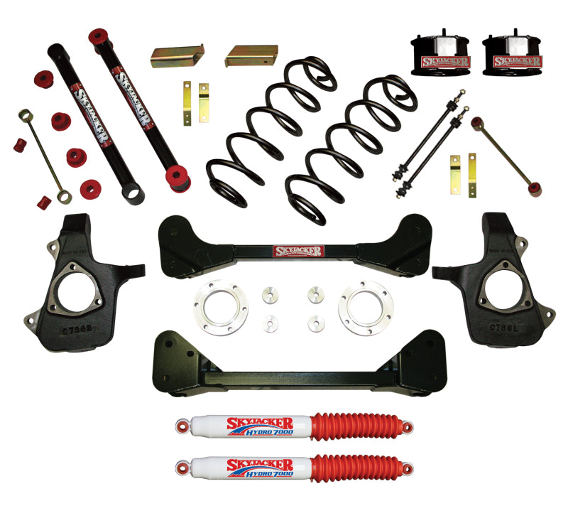Skyjacker 4"KT,07-13 GM SUV,SPCR,4HYD Lift Kits Skyjacker
