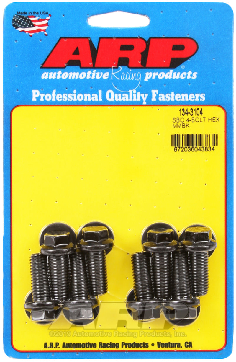 ARP SB Chevy 4-Bolt Hex Motor Mount Bolt Kit Hardware Kits - Other ARP