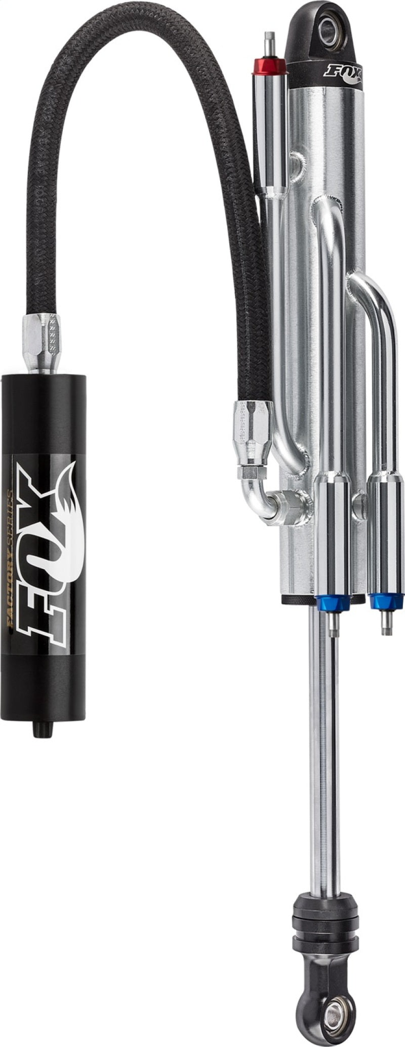 Fox 2.5 Factory Series 18in. Remote Res. 3-Tube Bypass Shock (2 Cmp/1 Reb) 7/8in. Shft(21/70) - Blk Shocks and Struts FOX