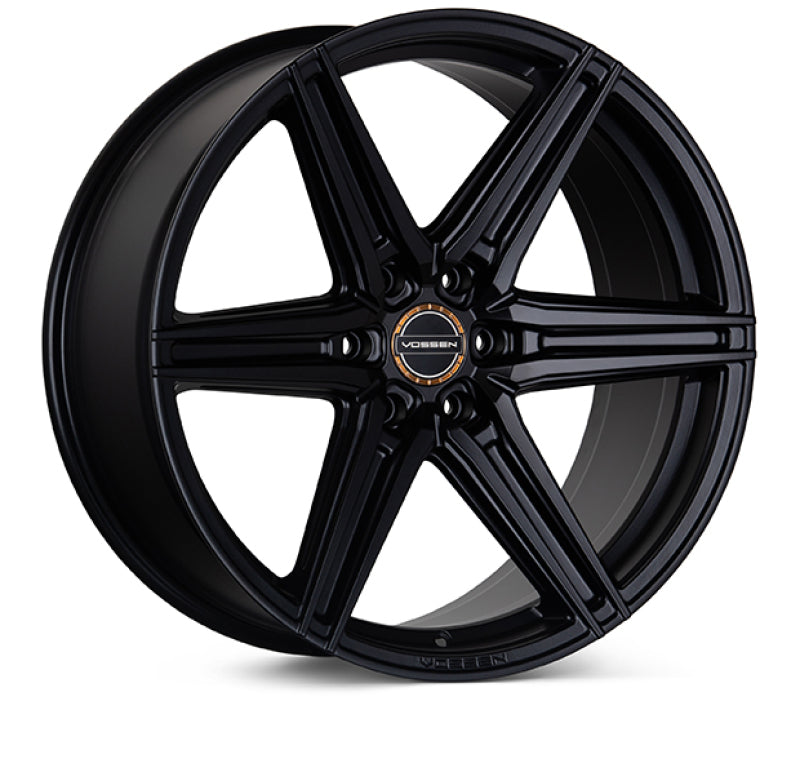 Vossen HF6-2 22x9.5 / 6x135 / ET20 / Deep Face / 87.1 - Satin Black Wheel Wheels - Forged Vossen