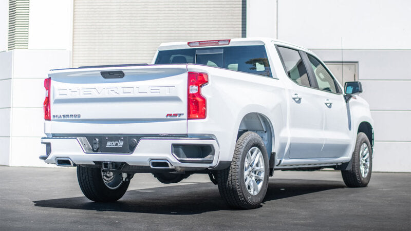 Borla 2024 Chevy Silverado 1500 6.2L V8 S-Type Catback Exhaust w/ Simulator (Use Fact. Fascia Tips) Catback Borla