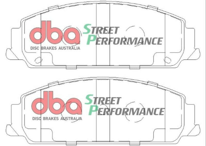 DBA 08-09 Pontiac G8 3.6 Base/6.0 SP500 Front Brake Pads Brake Pads - Performance DBA
