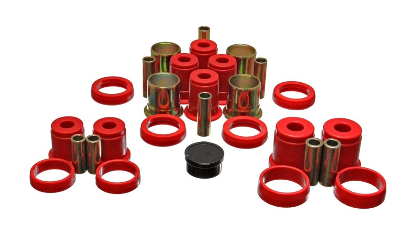Energy Suspension 72-79 Ford Fairlane/GranTorino/Torino/Elite Red Rear End Control Arm Bushing Set Bushing Kits Energy Suspension