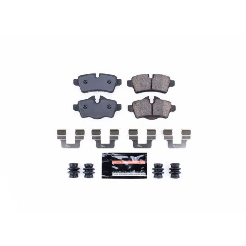 Power Stop 07-15 Mini Cooper Rear Z23 Evolution Sport Brake Pads w/Hardware Brake Pads - Performance PowerStop