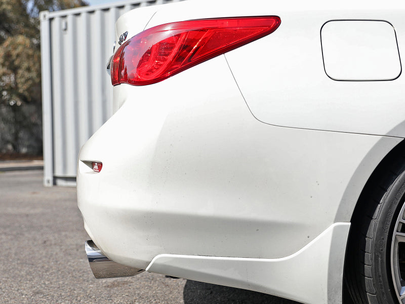 aFe Takeda 2.5in 304 SS Cat-Back Exhaust System w/ Polished Tips 16-18 Infiniti Q50 V6-3.0L (tt) Catback aFe