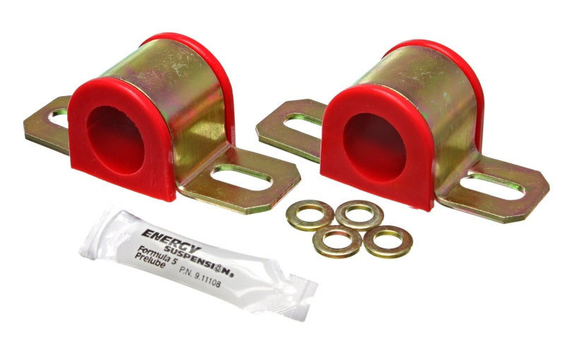 Energy Suspension All Non-Spec Vehicle Red 23mm Front Sway Bar Bushings Bushing Kits Energy Suspension