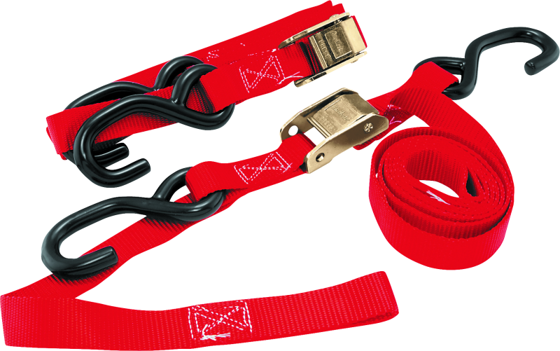 BikeMaster Tiedown Integrated Softhook - Red Cargo Tie-Downs BikeMaster