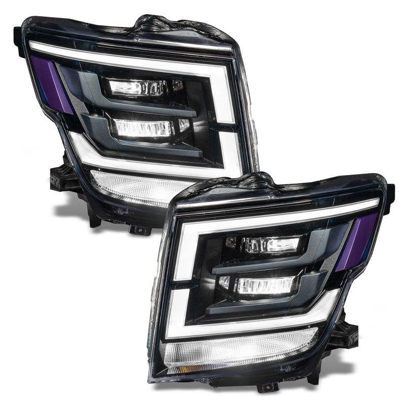 Oracle 21-22 Nissan Titan Demon Eye RGB Headlight Upgrade Kit - ColorSHIFT w/o Controller Headlights ORACLE Lighting