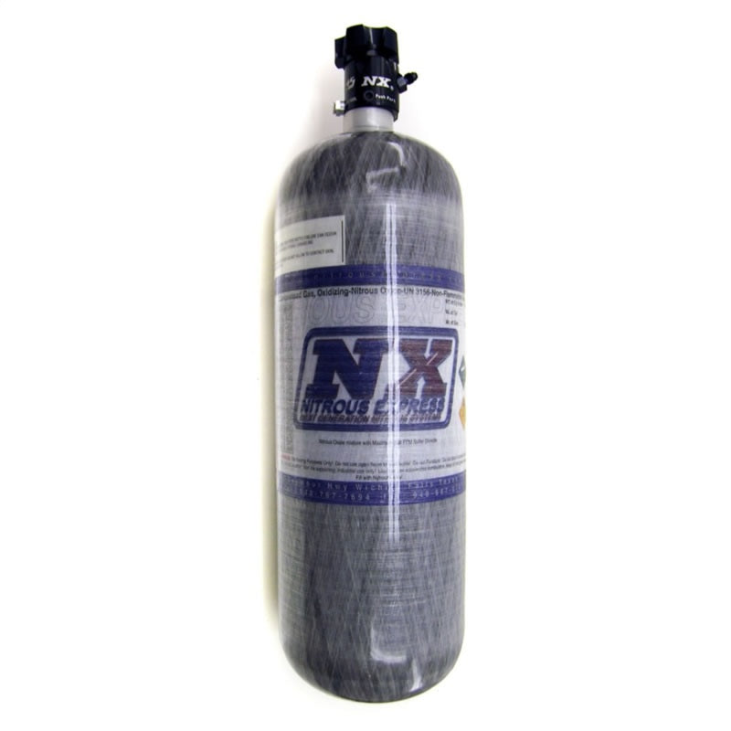 Nitrous Express Composite Bottle w/Lightning 500 Valve (6.79 Dia x 23.25 Tall) Nitrous Bottles Nitrous Express