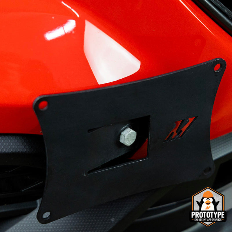 Mishimoto 2022+ Subaru WRX License Plate Relocation Kit Tow Hooks Mishimoto