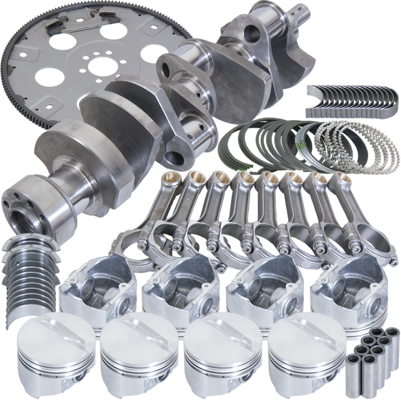Eagle Chevy LT1350 1Pc 3.750in Crank 5.700in I-Beam Rods 4.040in Pistons 168 Tooth FP Blncd Assembly Rotating Assemblies Eagle