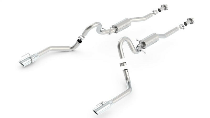 Borla 99-04 Ford Mustang GT 4.5L V8 AT/MT RWD 2dr ATAK SS Catback Exhaust Catback Borla