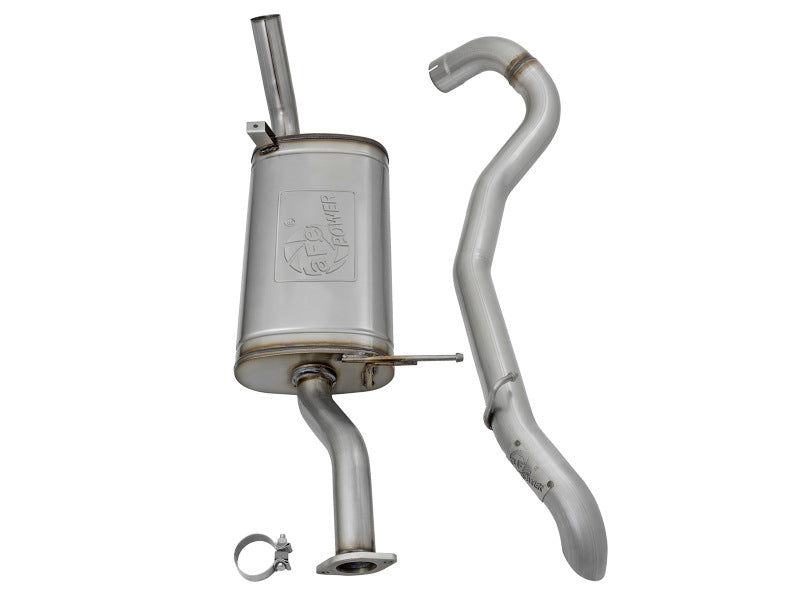 aFe MACHForce XP 3in SS Cat-Back Hi Tuck Exhaust 97-16 Nissan Patrol (Y61) I6-4.8L Catback aFe