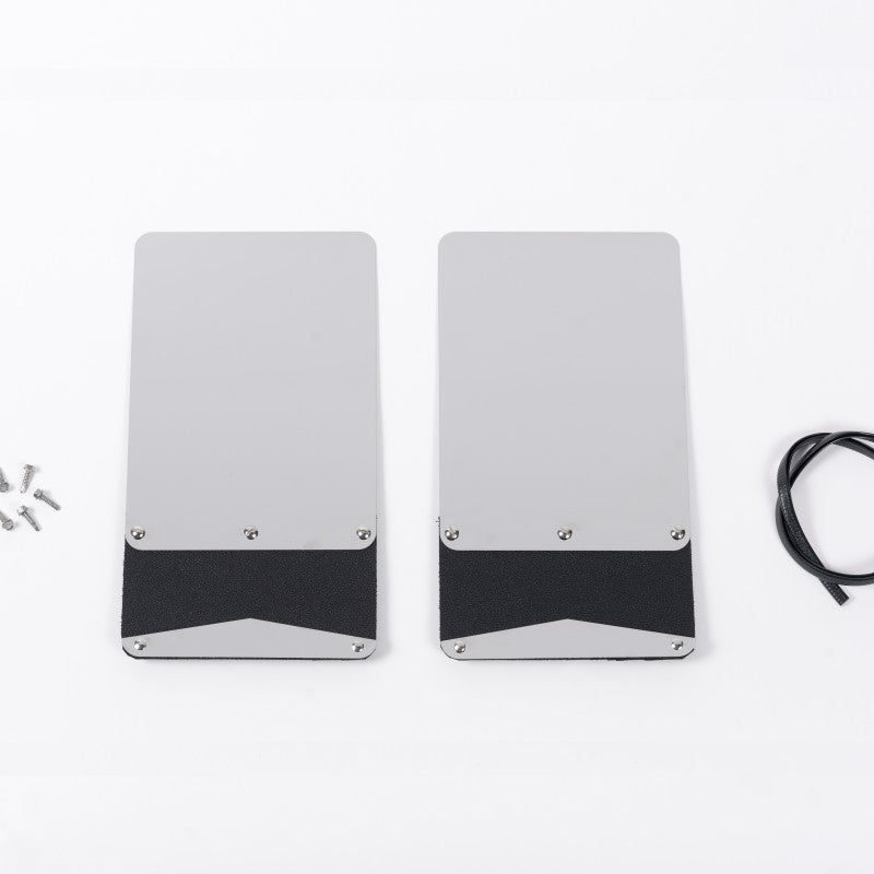 Putco Universal - Stainless Steel Mud Flap (10in x 18in) Mud Flaps Putco