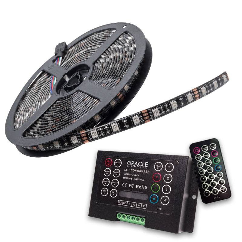 Oracle 0in RGB Flex Strip System - ColorSHIFT Light Strip LED ORACLE Lighting