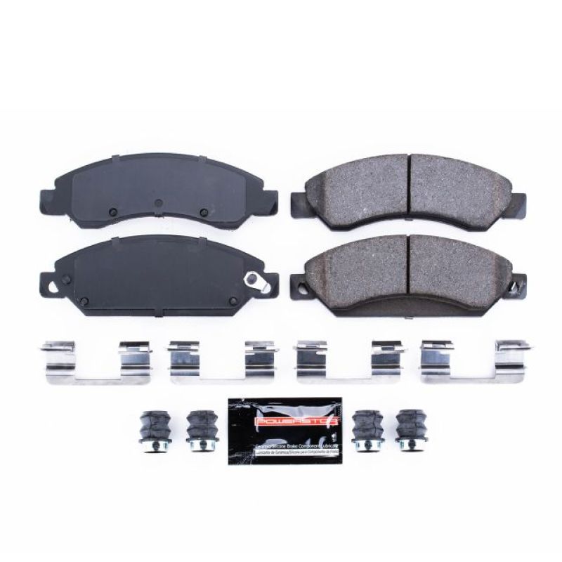 Power Stop 2007 Cadillac Escalade Front Z23 Evolution Sport Brake Pads w/Hardware Brake Pads - Performance PowerStop