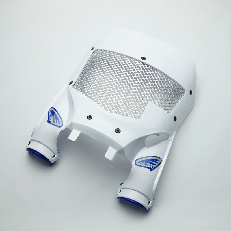 Cycra 24-25 Yamaha YZ250F/FX/ 23-25 YZ450F/FX Vented Stadium Plate - White Plastics Cycra