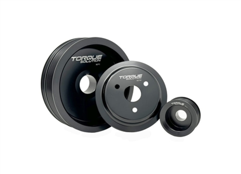 Torque Solution Mazda3 Mazda6 MX-5 Miata CX Lightweight Pulley Kit Pulleys - Crank, Underdrive Torque Solution