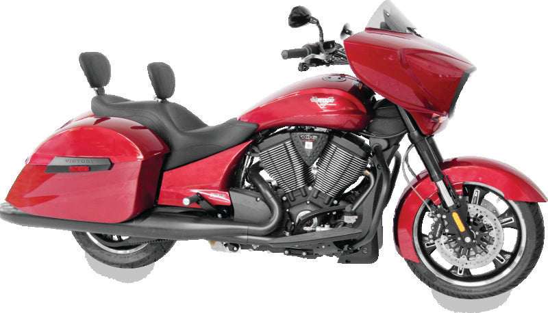 Mustang 14-21 Indian Chieftain,Chief,Dk Horse,Roadmaster,Vintage Tripper 1PC Seat - Black One-Piece Motorcycle Seats Mustang Motorcycle