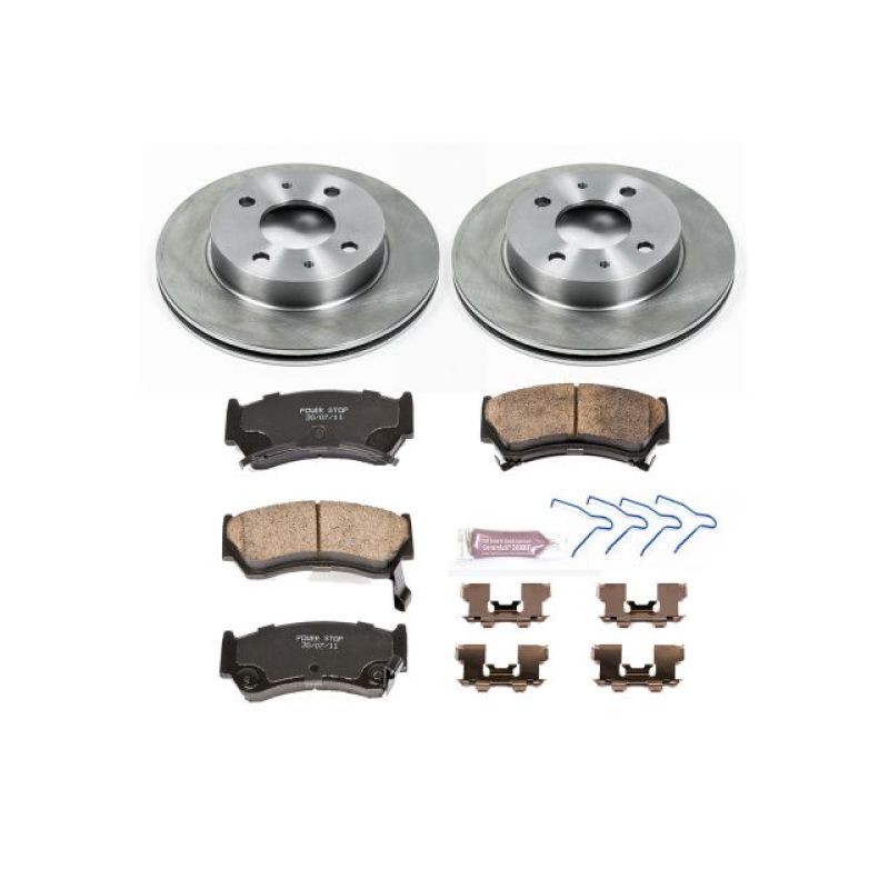 Power Stop 95-98 Nissan 200SX Front Autospecialty Brake Kit Brake Kits - OE PowerStop