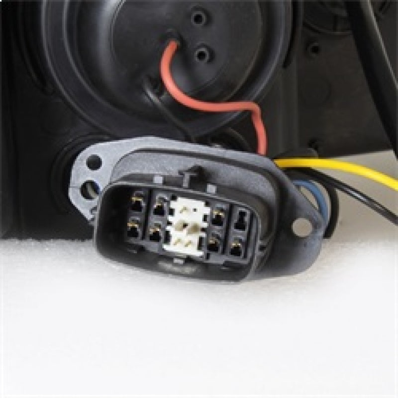 Spyder Mazda 6 03-05 With Fog Lights Projector Headlights LED Halo DRL Smke PRO-YD-M603-FOG-DRL-SM Headlights SPYDER