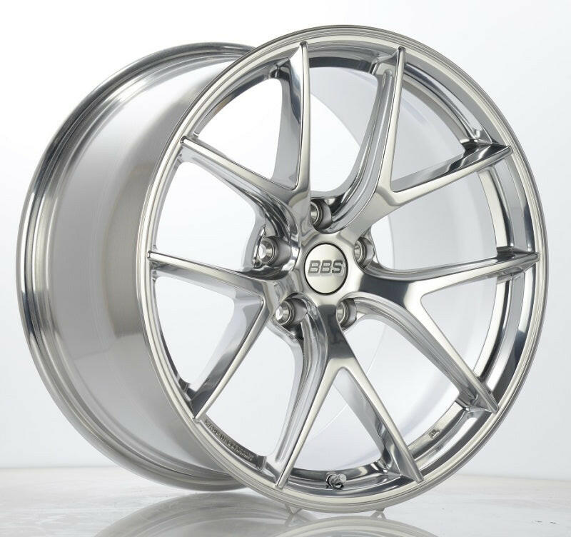 BBS CI-R 19x9 5x120 ET44 Ceramic Polished Rim Protector Wheel -82mm PFS/Clip Required Wheels - Cast BBS