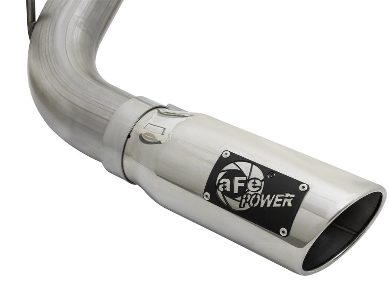 aFe MACH Force-Xp 2-1/2in Cat-Back Exhaust System w/ Polished Tip 16-17 Nissan Titan XD V8 5.6L Catback aFe
