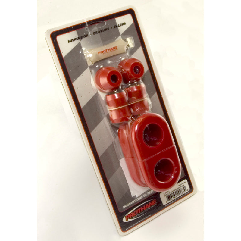 Rugged Ridge Front Swaybar Bushing Kit Red 30.5mm 97-06 Jeep Wrangler Bushing Kits Rugged Ridge