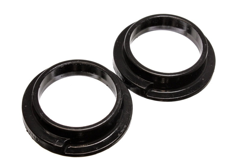 Energy Suspension Universal 3in ID 4 5/16in OD 1 1/8in H Black Coil Spring Isolators (2 per set) Bushing Kits Energy Suspension