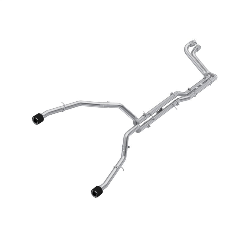 MBRP 2025 Ram 1500 T304 Dual Split Rear Catback Exhaust w/ Carbon Fiber Tips Catback MBRP