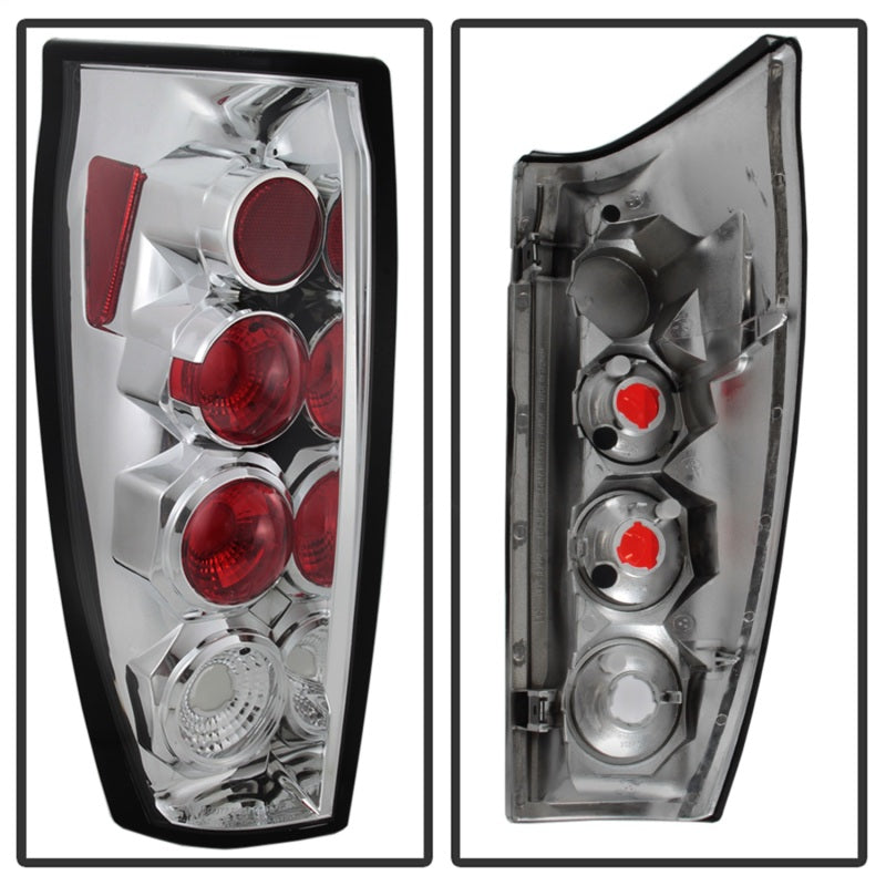Spyder Chevy Avalanche 02-06 Euro Style Tail Lights Chrome ALT-YD-CAV04-C Tail Lights SPYDER