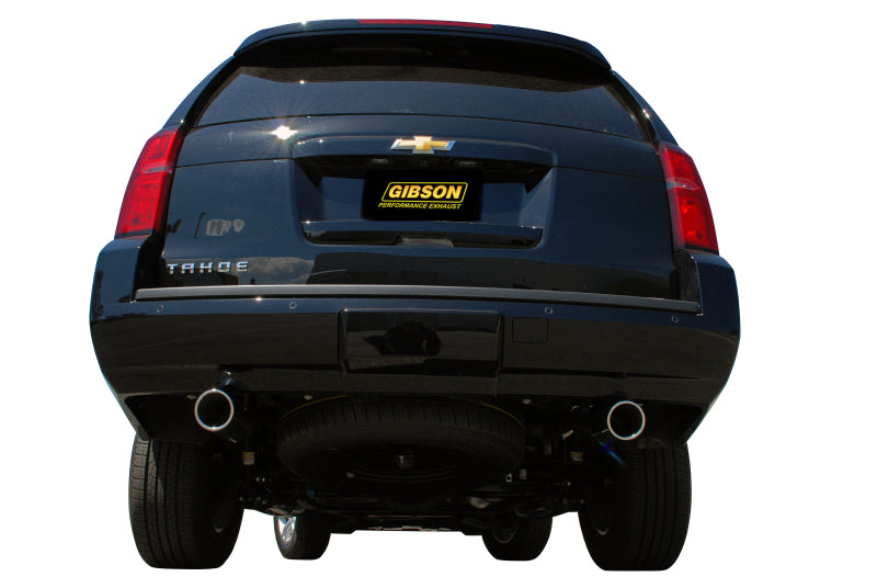 Gibson 10-19 Chevrolet Tahoe LS 5.3L 2.25in Cat-Back Dual Split Exhaust - Stainless Catback Gibson