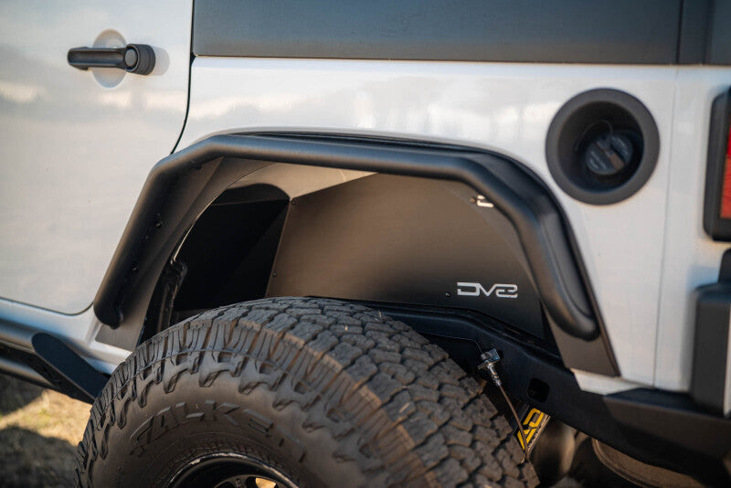 DV8 Offroad 07-18 Jeep Wrangler JK Rear Inner Fender - Satin Black Fenders DV8 Offroad
