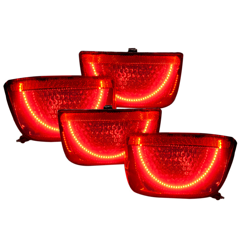 Oracle 10-13 Chevrolet Camaro LED Afterburner Tail Light Halo Kit - Red Tail Lights ORACLE Lighting