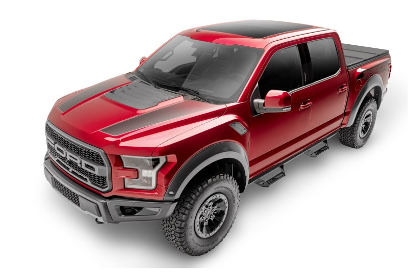 N-Fab Predator Pro Step System 15-17 Ford F-150 / Raptor SuperCrew - Tex. Black Nerf Bars N-Fab