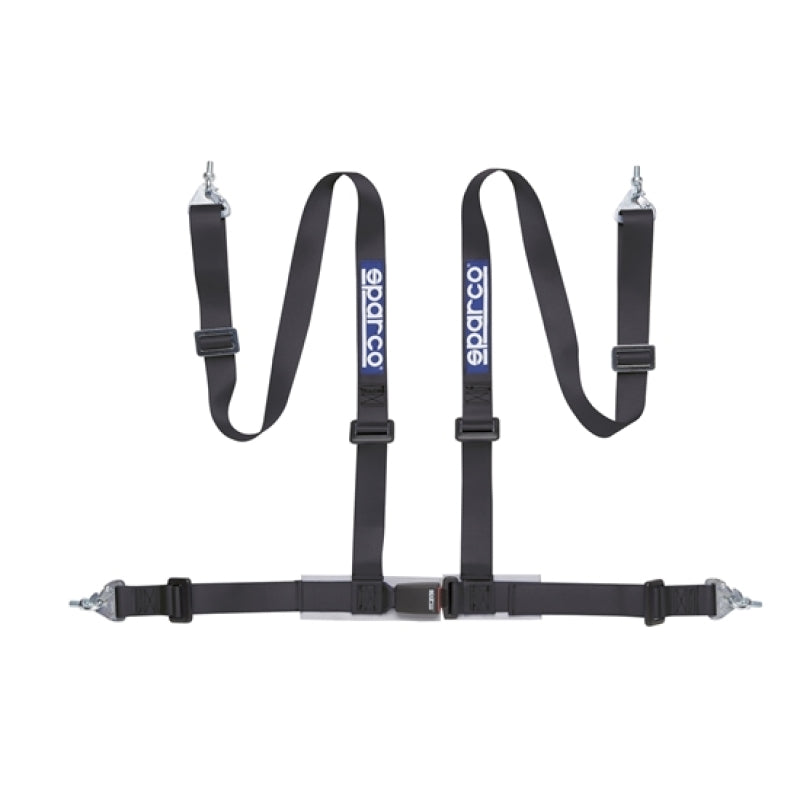 Sparco Belt 2 Inch Black 4Pt Snap-In Seat Belts & Harnesses SPARCO