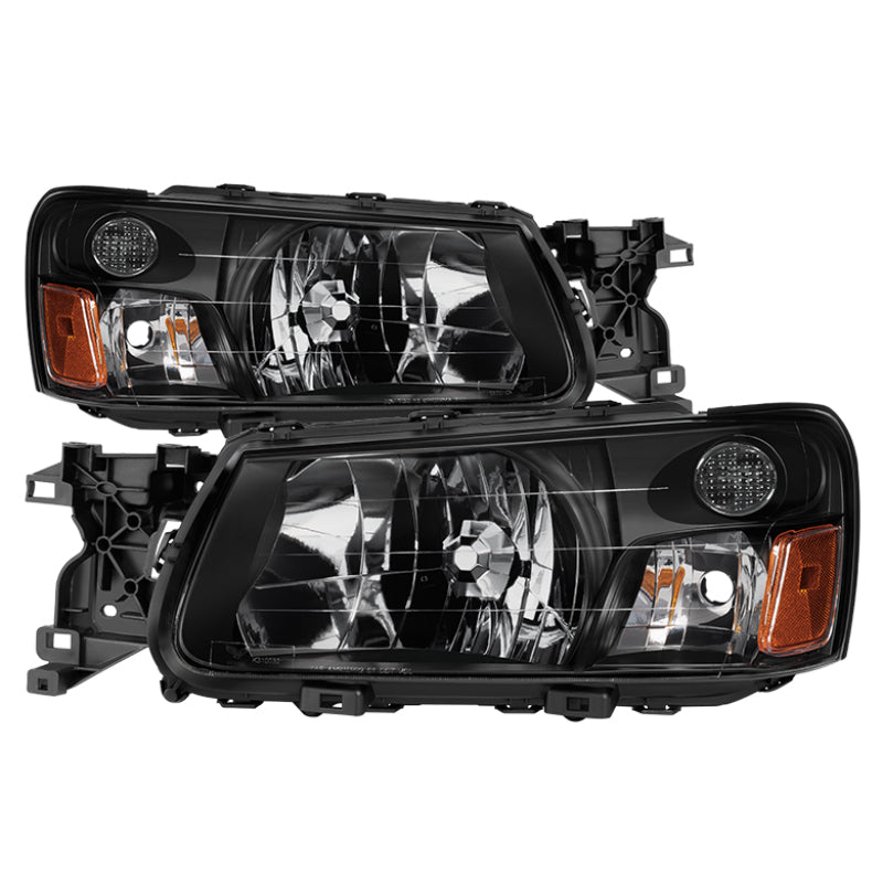 xTune Subaru Forester 2003-2004 OEM Style Headlights - OEM HD-JH-SF03-OE Headlights SPYDER