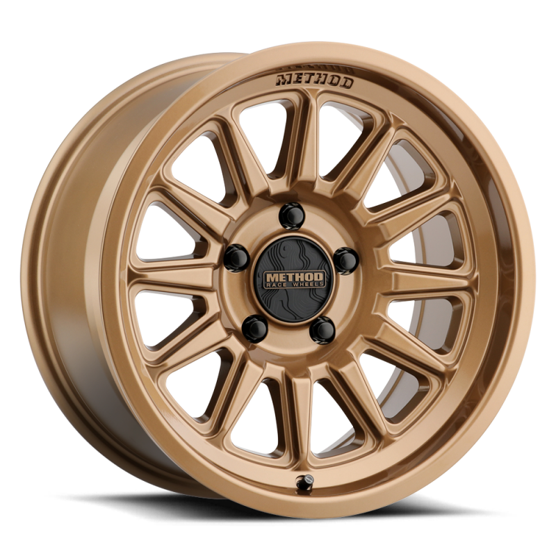 Method MR323 17x9 / 6x5.5 BP / -38ET / 3.47in BS / 106.25mm CB - Gloss Bronze Wheel Wheels - Cast Method Wheels